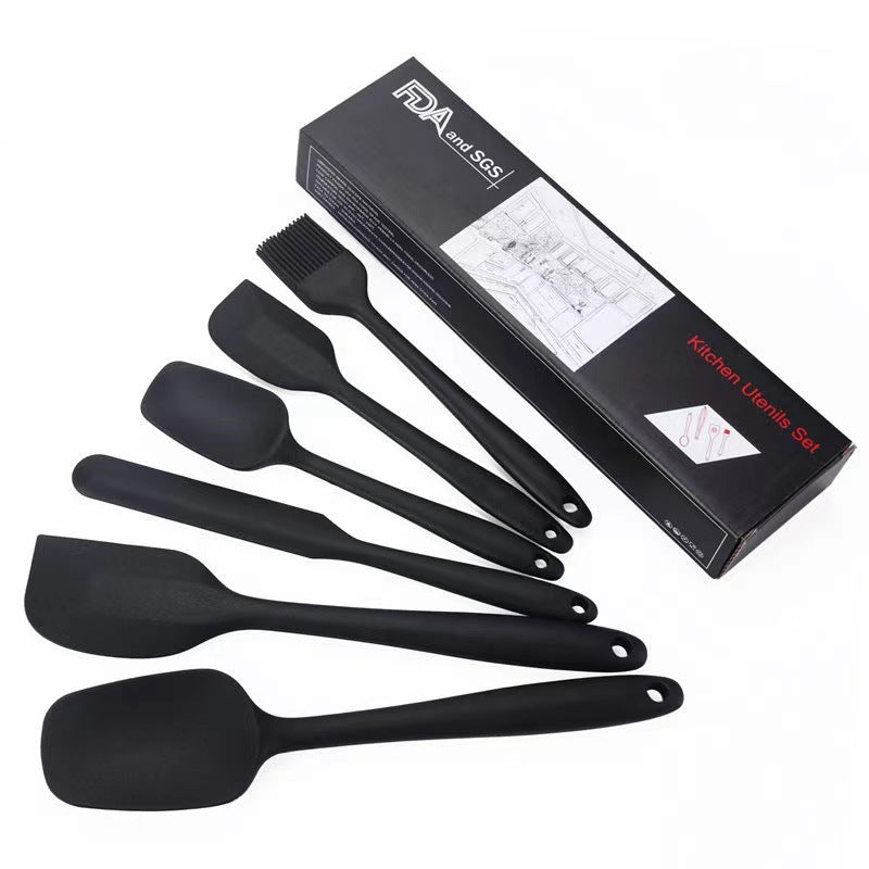 Espátula silicone flexível confeitaria profissional anti-aderente uso culinário