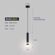 Lustre Pendente Cabeceira Moderno com Luz Quente Luxuoso