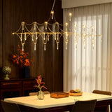 Lustre Pendente Cristal Gypsophila Design Nórdico