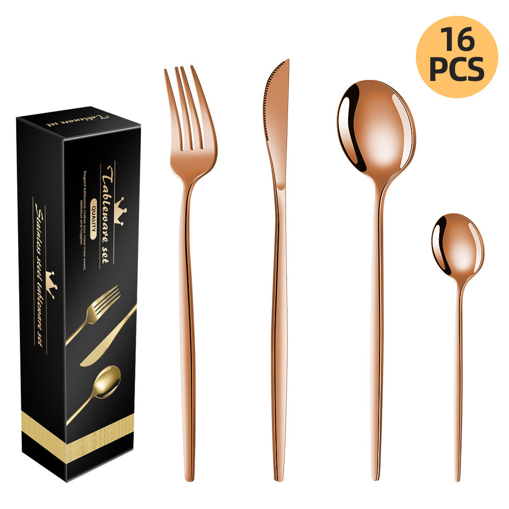 Colher de sobremesa inox premium jogo