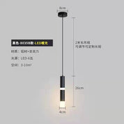 Lustre Pendente Cabeceira Moderno com Luz Quente Luxuoso