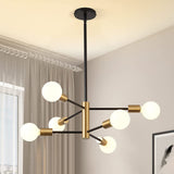 Lustre Molecular Industrial Retrô 110V - Estilo Americano