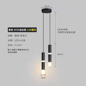 Lustre Pendente Cabeceira Moderno com Luz Quente Luxuoso