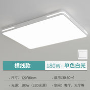 Lustre LED Redondo com Controle de Voz e Proteção Ocular