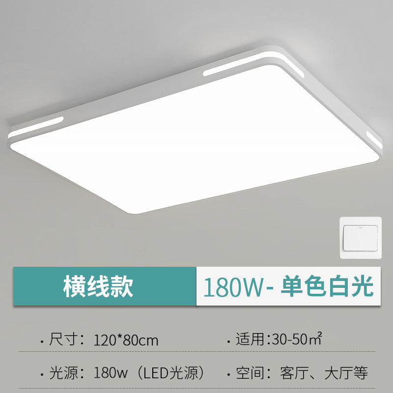 Lustre LED Redondo com Controle de Voz e Proteção Ocular