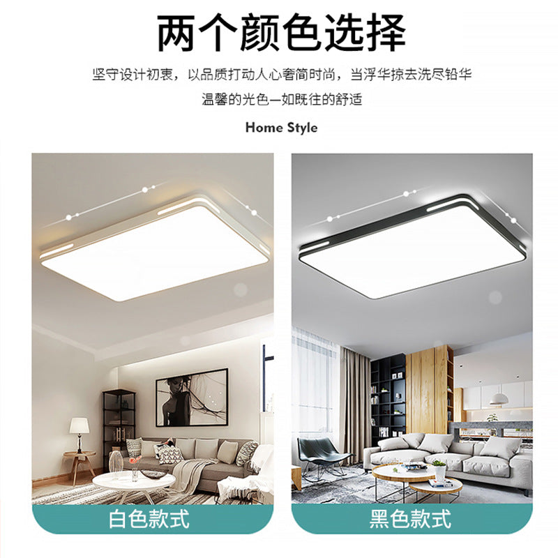 Lustre LED Redondo com Controle de Voz e Proteção Ocular