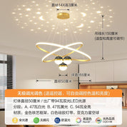 Lustre suspenso dourado latão design clássico contemporâneo