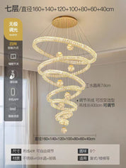 Lustre Cristal Duplo Pé Direito Alto Escada Hall Luxo Estrelas