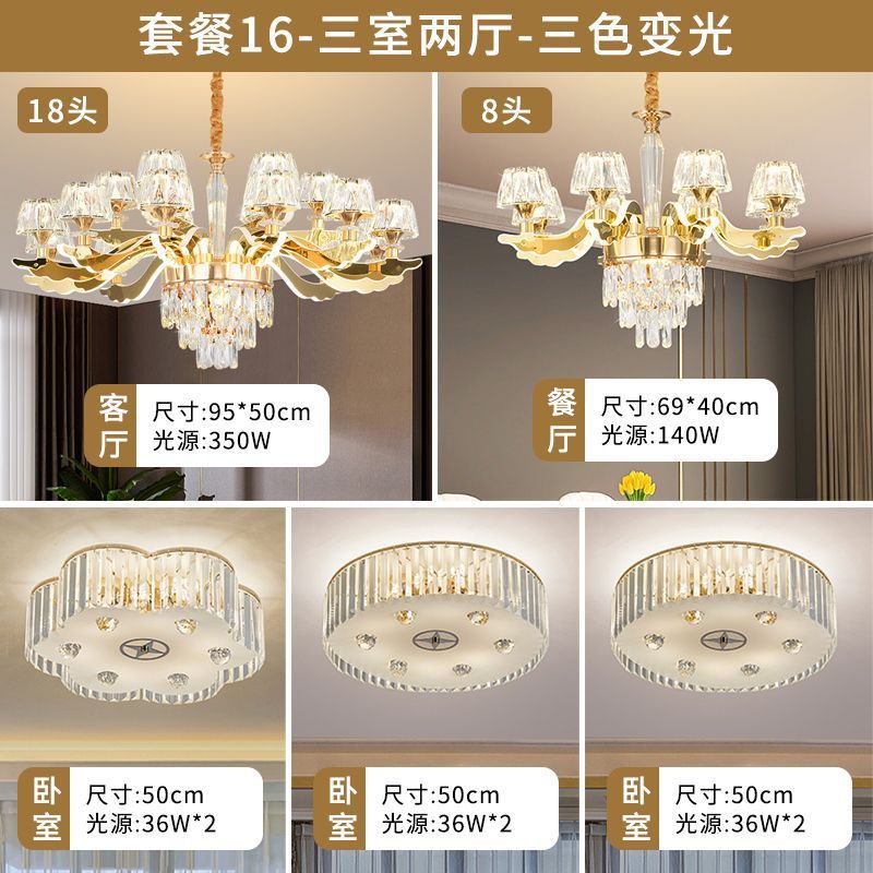 Detalhe lâmpada Lustre Pós-Moderno cristalino eficiência