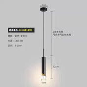 Lustre Pendente Cabeceira Moderno com Luz Quente Luxuoso