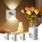 Luminária LED inteligente funciona tomada USB carregamento