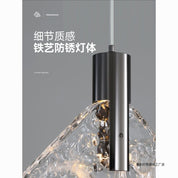 Lustre Cristal Cabeceira Luxo Minimalista Estilo Italiano