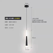 Lustre Pendente Cabeceira Moderno com Luz Quente Luxuoso