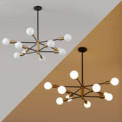 Lustre Molecular Industrial Retrô 110V - Estilo Americano