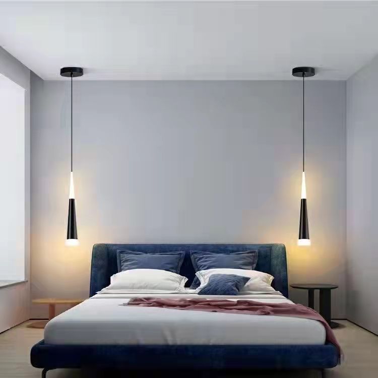 Lustre Pendente Cabeceira Moderno com Luz Quente Luxuoso