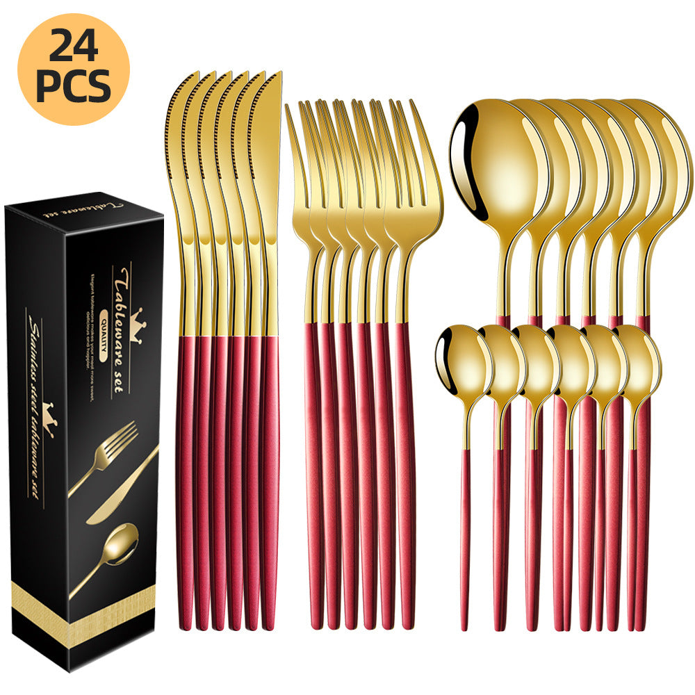 Talheres inox premium prontos para presente