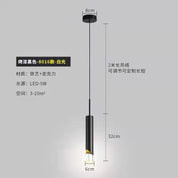Lustre Pendente Cabeceira Moderno com Luz Quente Luxuoso