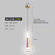 Lustre Pendente Cabeceira Moderno com Luz Quente Luxuoso