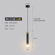 Lustre Pendente Cabeceira Moderno com Luz Quente Luxuoso
