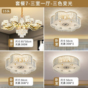 Lustre de Cristal pendente decorativo pós-moderno