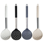 Kit utensílios silicone antiaderente com cabo ergonômico