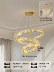Lustre Cristal Duplo Pé Direito Alto Escada Hall Luxo Estrelas