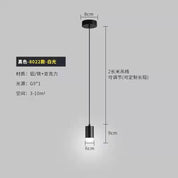 Lustre Pendente Cabeceira Moderno com Luz Quente Luxuoso