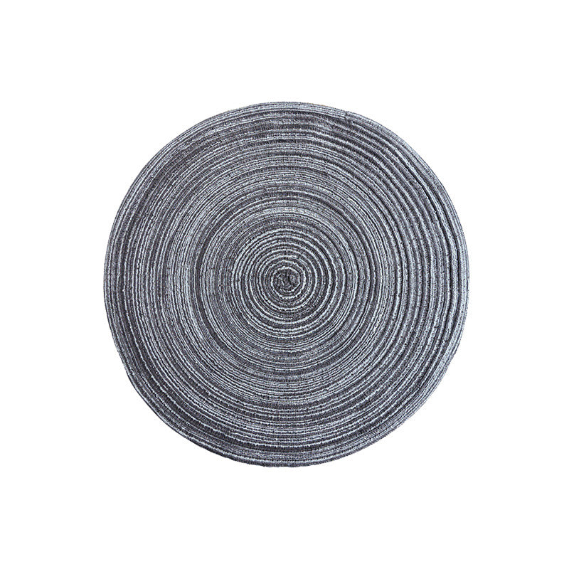 Composição de mesa com Jogo de Sousplat Redondo Rami nordico
