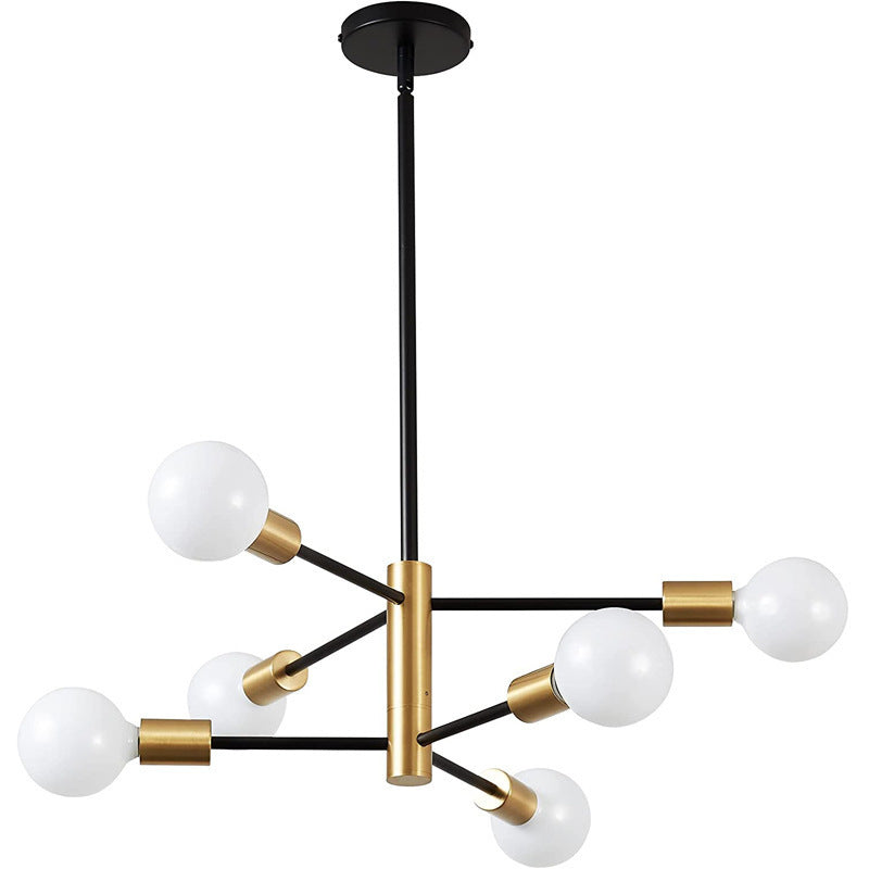 Lustre Molecular Industrial Retrô 110V - Estilo Americano