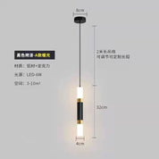 Lustre Pendente Cabeceira Moderno com Luz Quente Luxuoso