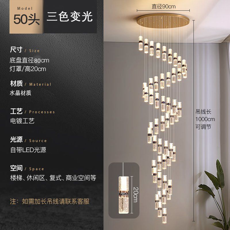 Lustre pendente para loft - embalagem e proteção do produto