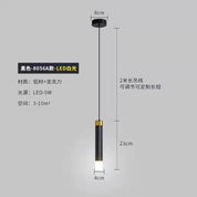Lustre Pendente Cabeceira Moderno com Luz Quente Luxuoso
