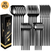 Talheres inox premium acabamento polido