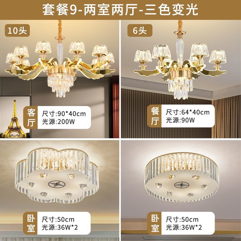 Lustre Cristal Luxo ambiente iluminação ambiente sala