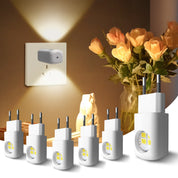 Luminária LED inteligente sensor movimento quarto filho criança