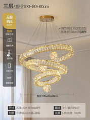 Lustre Cristal Duplo Pé Direito Alto Escada Hall Luxo Estrelas